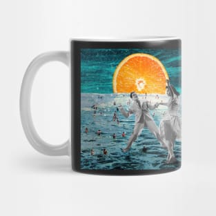 So Long, See You Whenever. A Digital Collage Art Mug